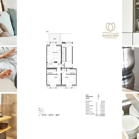 Bades Huk Haus 16 67 - Og Apartmán